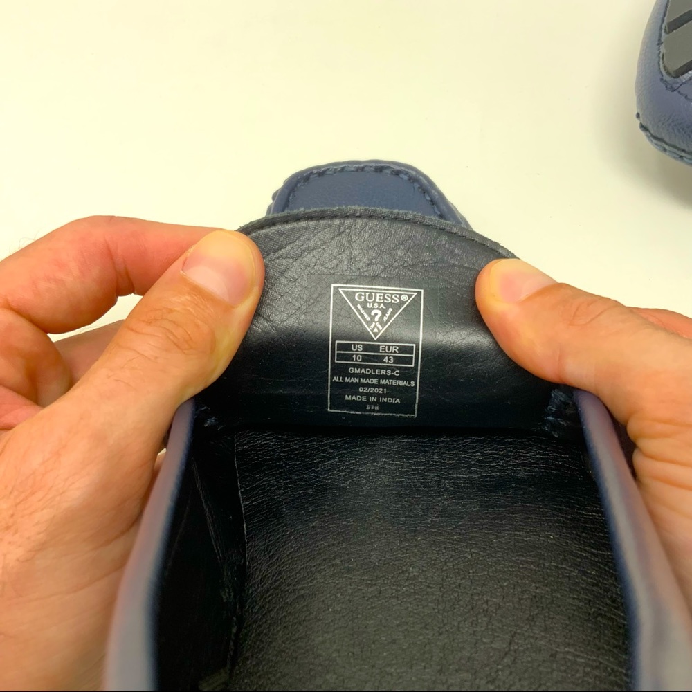 GUESS Men's Adlers Loafer Navi Blue US 10 - Picture 8 of 8